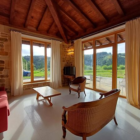 Amplio Apartamento Con Jardin En Casa Rural Haritza Con Vistas Al Mar Ea Bagian luar foto