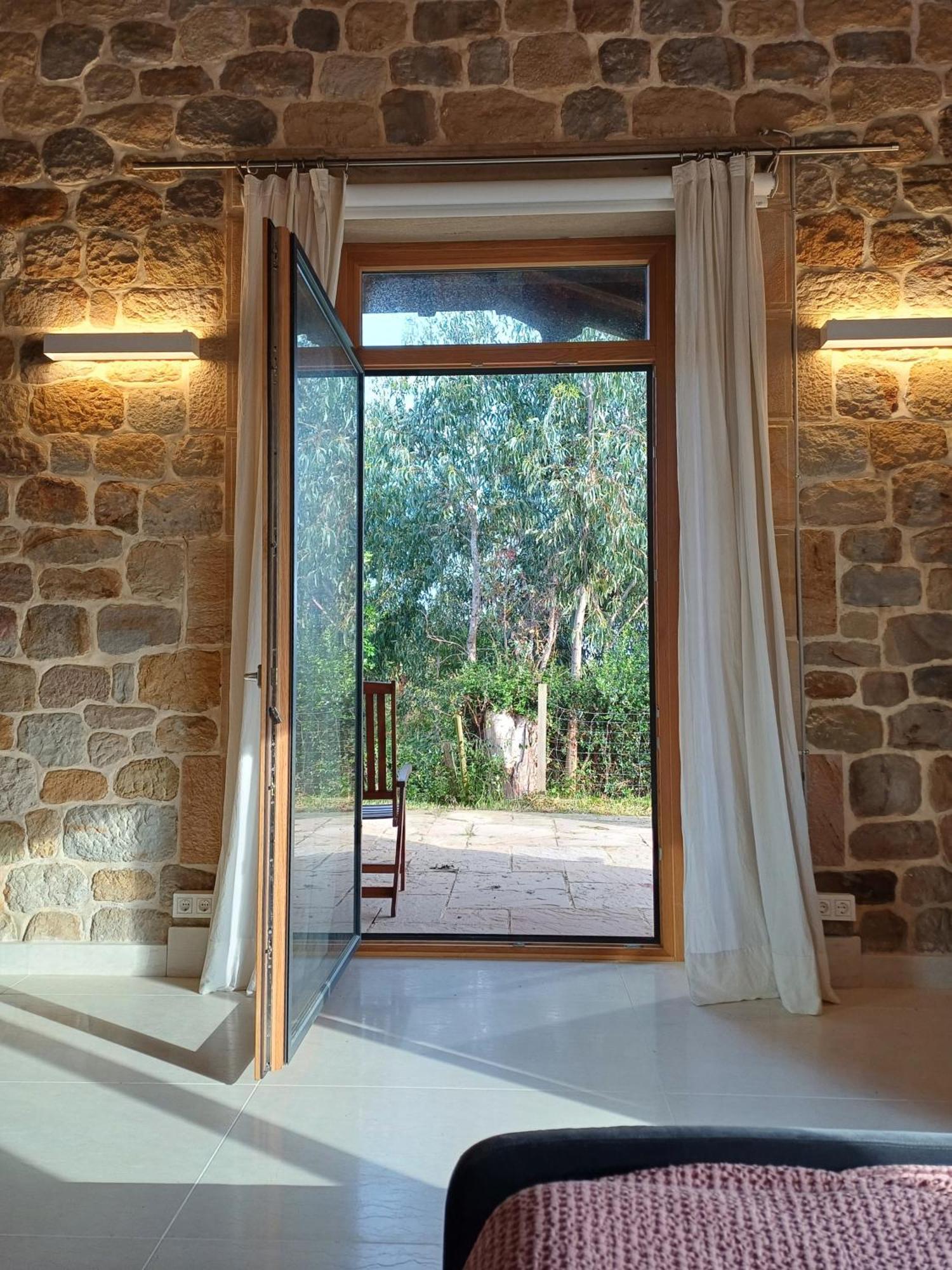 Amplio Apartamento Con Jardin En Casa Rural Haritza Con Vistas Al Mar Ea Bagian luar foto