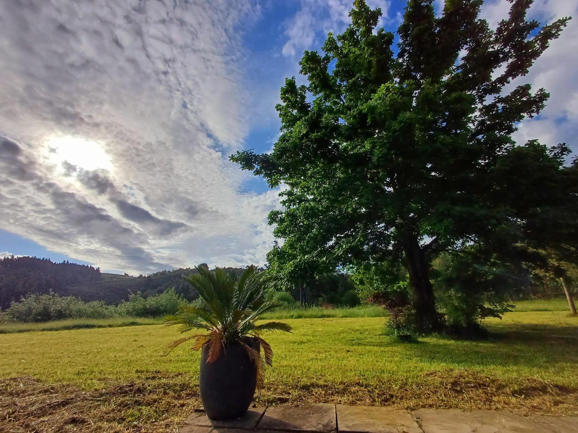 Amplio Apartamento Con Jardin En Casa Rural Haritza Con Vistas Al Mar Ea Bagian luar foto